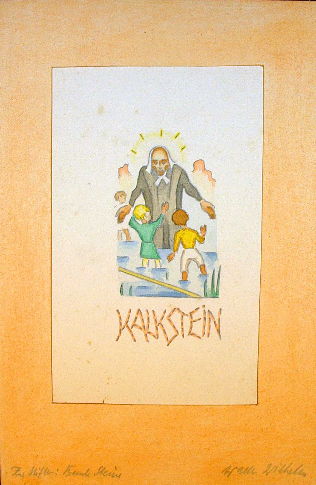 Kalkstein (zu A. Stifter &quot;Bunte Steine&quot;) (Winckelmann-Museum Stendal CC BY-NC-SA)
