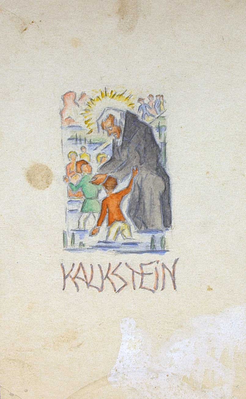 Kalkstein (zu A. Stifter &quot;Bunte Steine&quot;) (Winckelmann-Museum Stendal CC BY-NC-SA)
