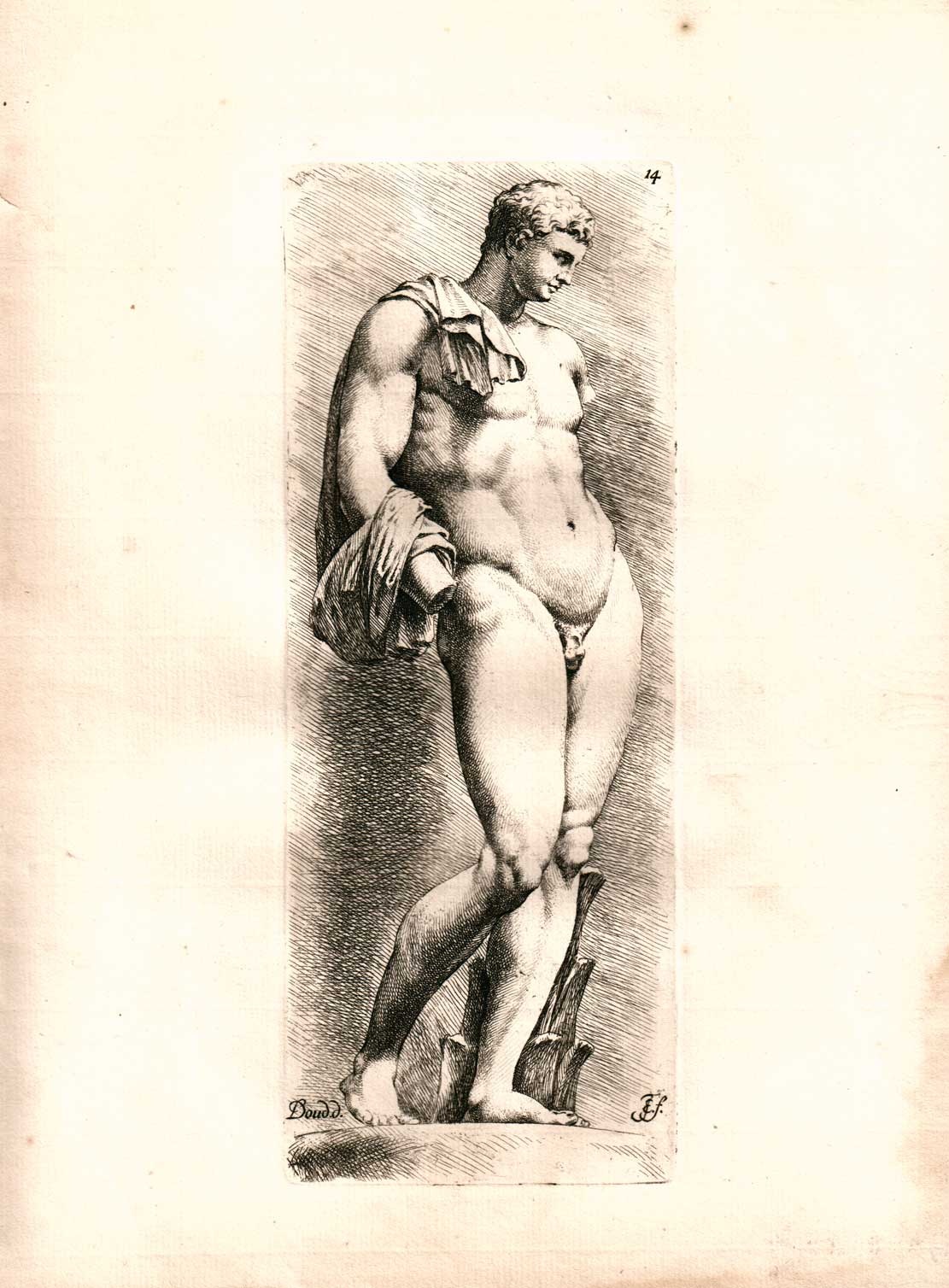 Hermes, sog. Antinous vom Belvedere (Winckelmann-Museum Stendal CC BY-NC-SA)