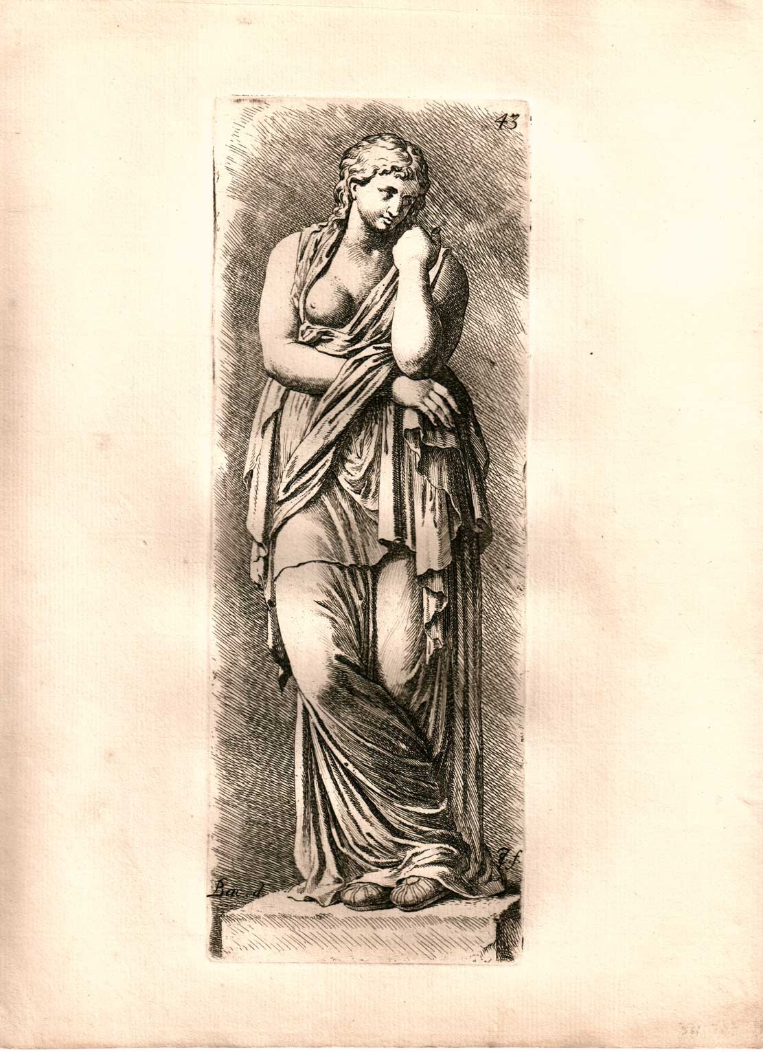 Weibliche Gewandfigur (Medea/Thusnelda) (Winckelmann-Museum Stendal CC BY-NC-SA)