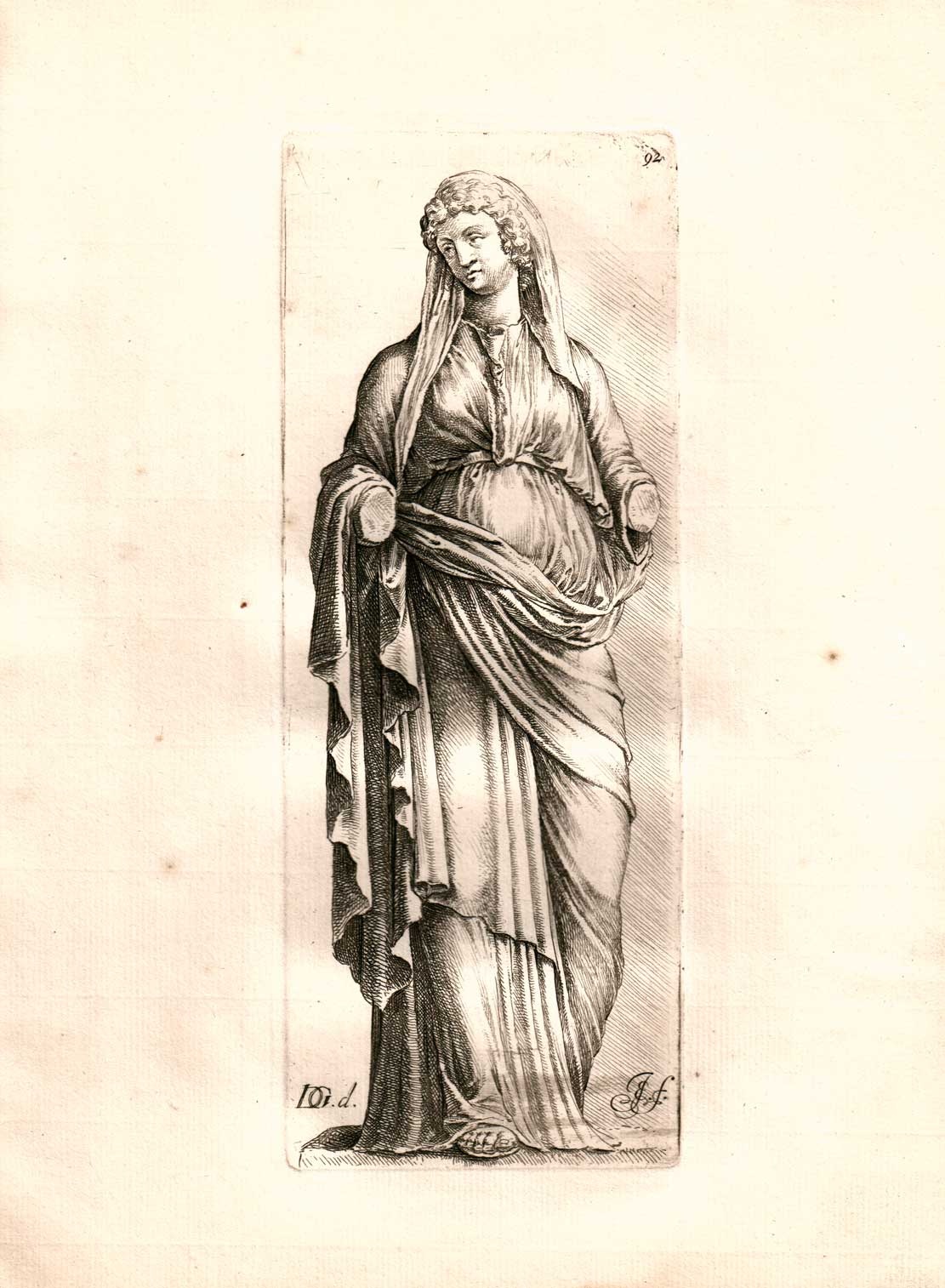 Weibliche Gewandstatue (Winckelmann-Museum Stendal CC BY-NC-SA)