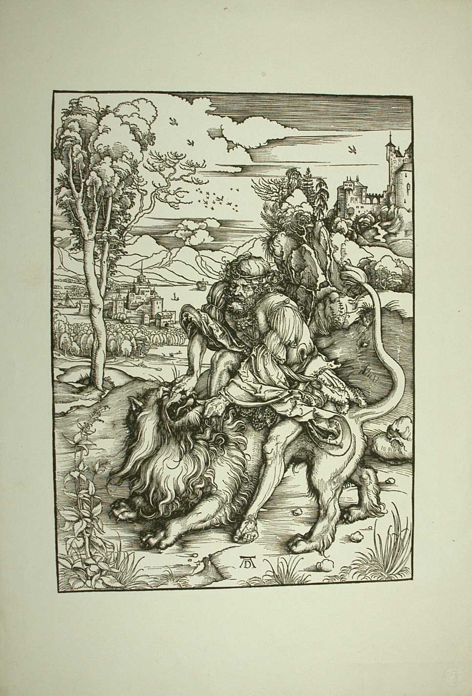 Samson mit dem Löwen (Winckelmann-Museum Stendal CC BY-NC-SA)