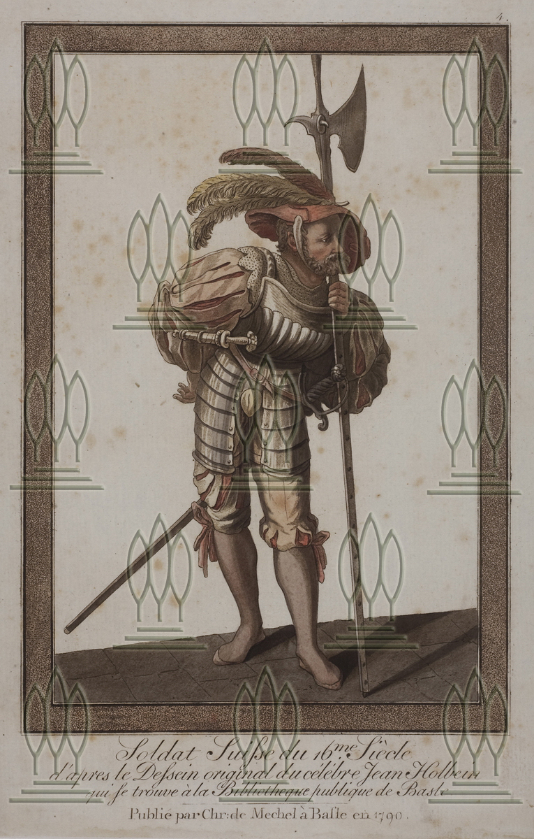 Schweizer Soldat des 16. Jahrhundert (Kulturstiftung Dessau-Wörlitz CC BY-NC-ND)