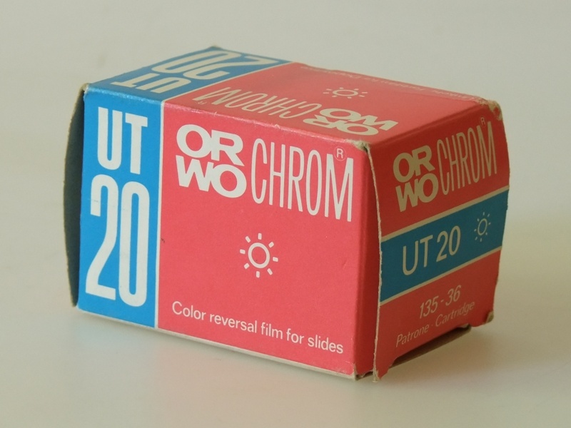 Orwo Chrom UT 20 für Kleinbild (Industrie- und Filmmuseum Wolfen CC BY-NC-SA)