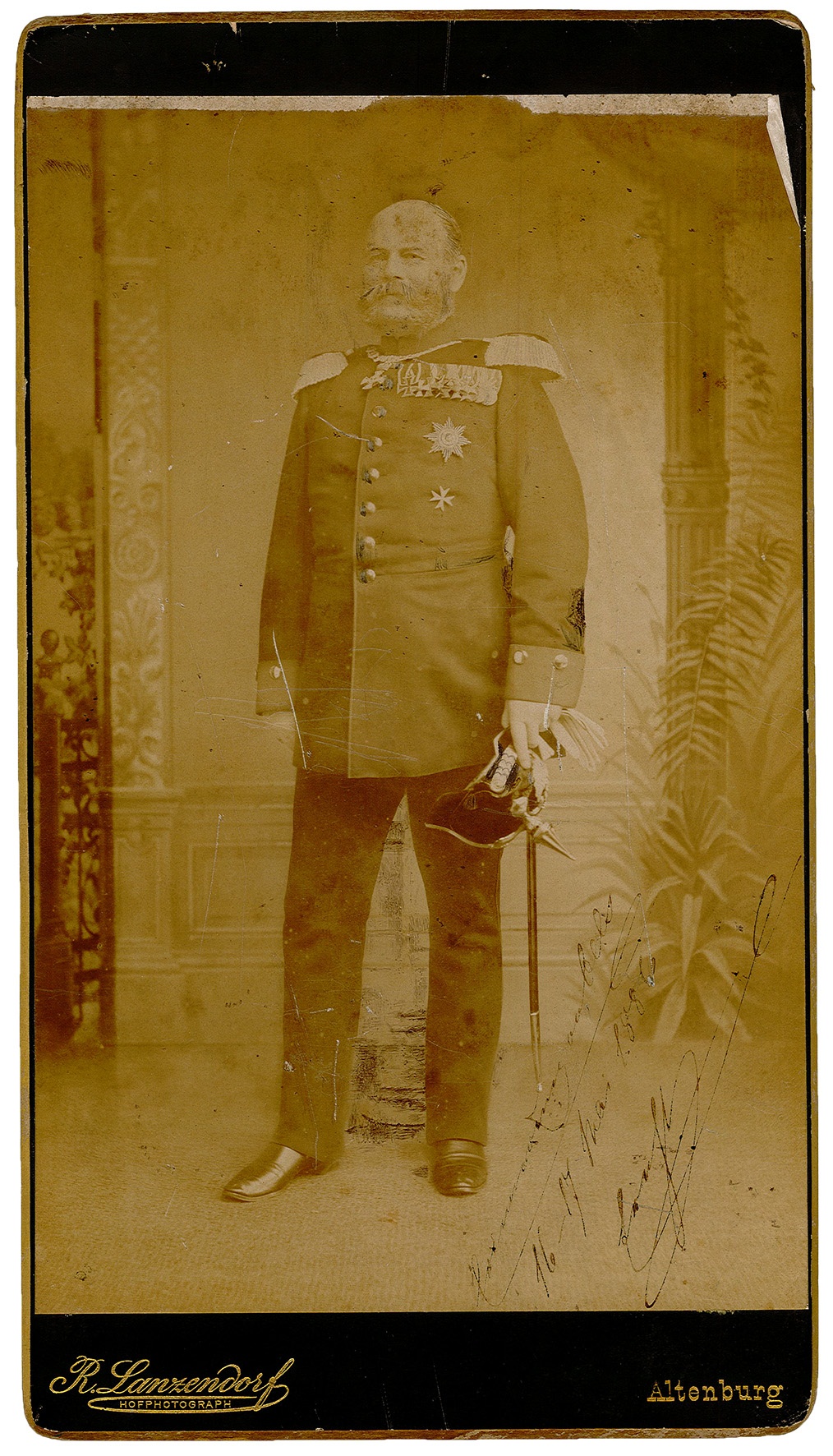 Porträt eines Soldaten (Museum Wolmirstedt RR-F)