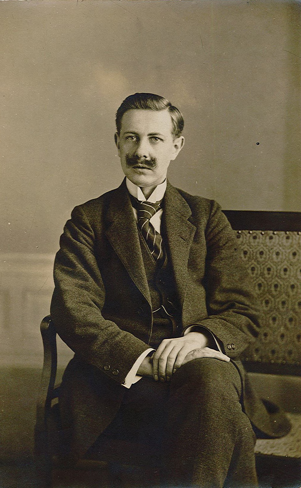 Porträtfoto Karl Duldhardt, um 1920 (Museum Wolmirstedt RR-F)