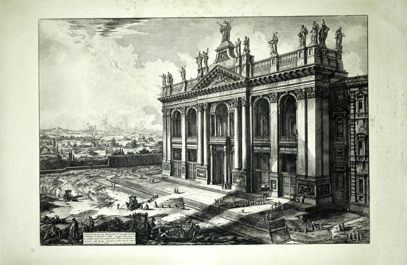 San Giovanni in Laterano, Fassade (Winckelmann-Museum Stendal CC BY-NC-SA)