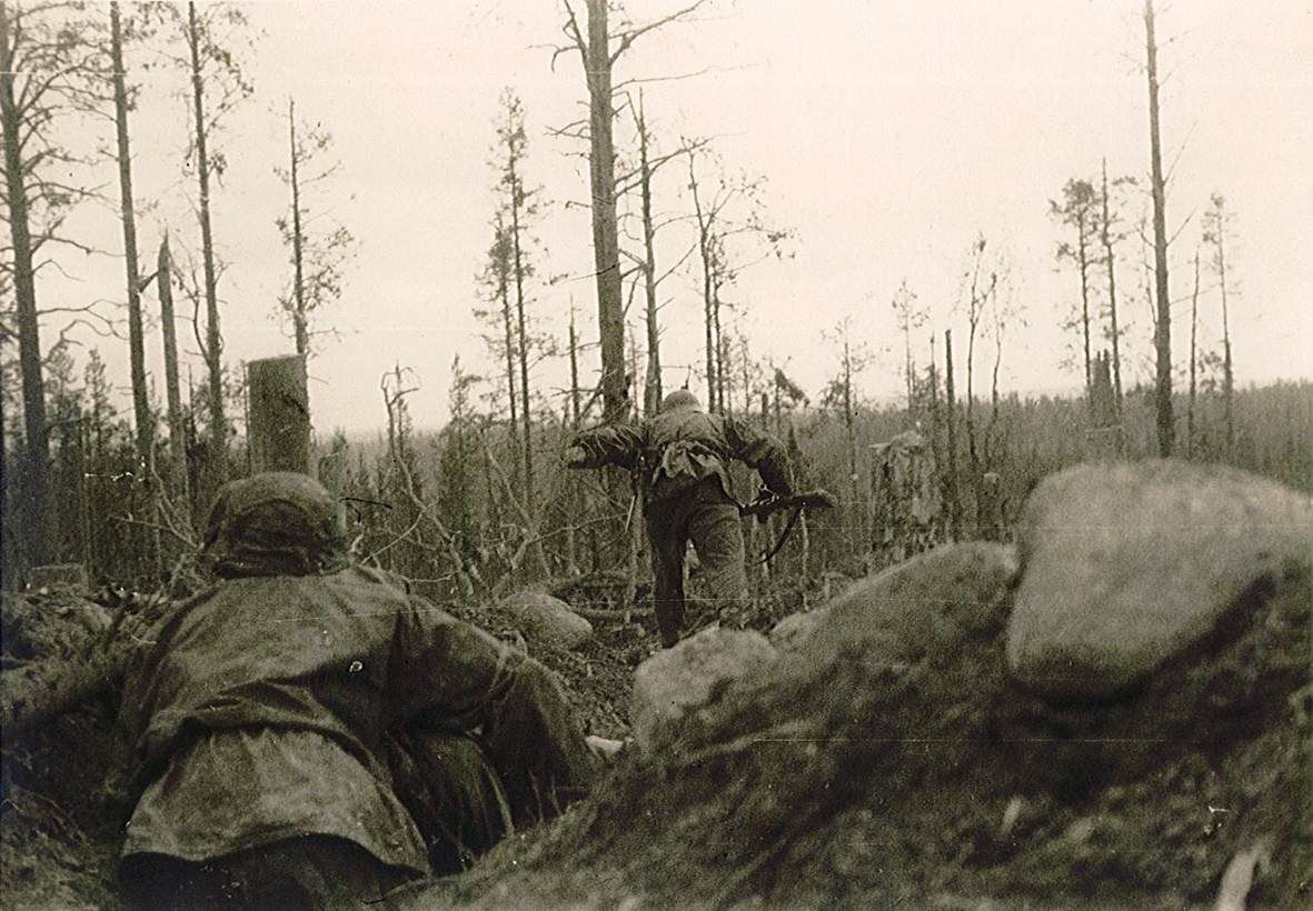 Aufnahme aus dem Gefecht, 18. August 1943 (Museum Wolmirstedt RR-F)