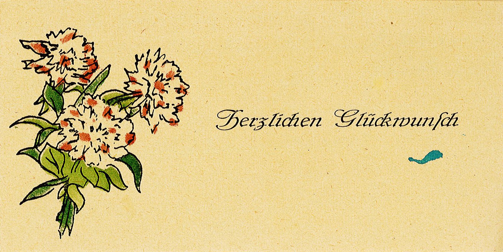 Glückwunschbrief zur Hochzeit an Ingeborg und Theodor Siebert von Familie Thran, 19. November 198 (Museum Wolmirstedt RR-F)
