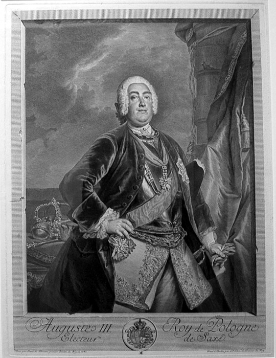 Porträt August III. König von Polen (Winckelmann-Museum Stendal CC BY-NC-SA)
