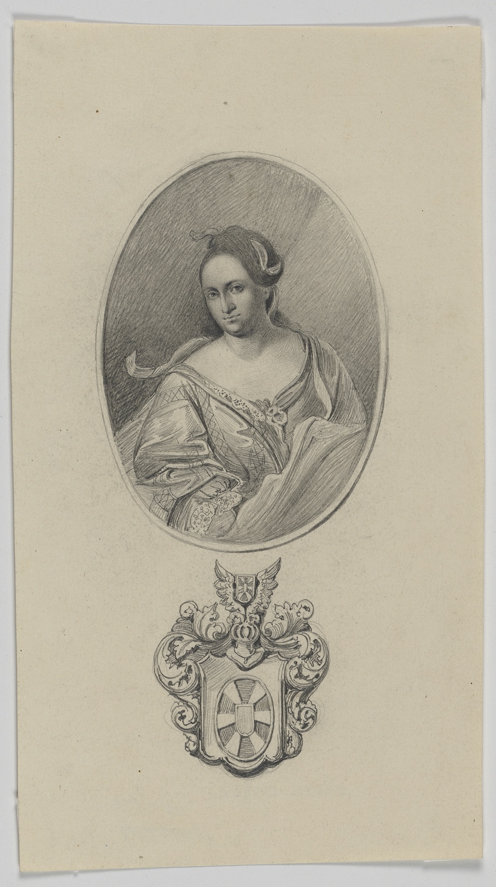 Bildnis der Anna Katharine von Eller (später Anna Catharina von dem Bussche) (Gleimhaus Halberstadt CC BY-NC-SA)