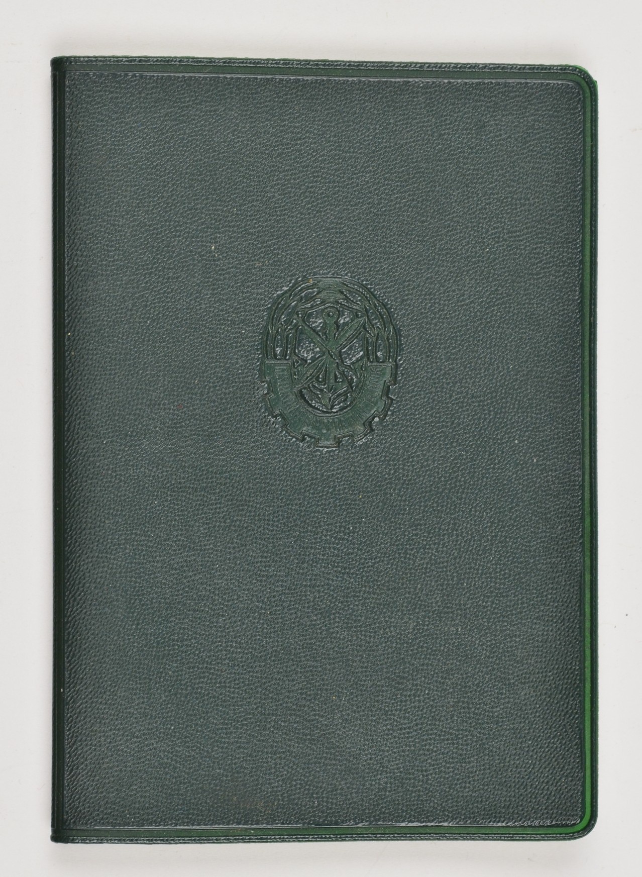 GST-Mitgliedsbuch von Fred Knauth, Weißenfels 1.3.1963 (Museum Weißenfels - Schloss Neu-Augustusburg CC BY-NC-SA)