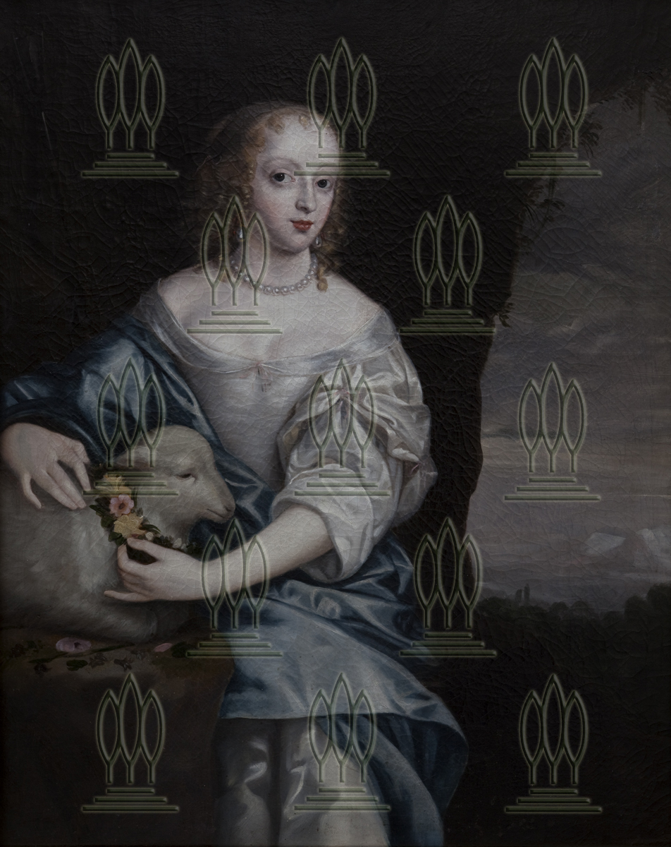 Bildnis der Gräfin von Caraffa als Hirtin (Kulturstiftung Dessau-Wörlitz CC BY-NC-SA)