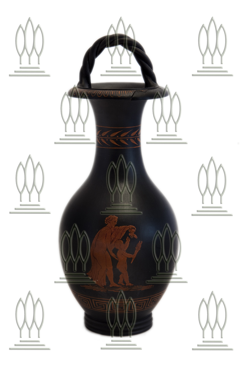 Vase mit gedrehtem Henkel (Kulturstiftung Dessau-Wörlitz CC BY-NC-SA)