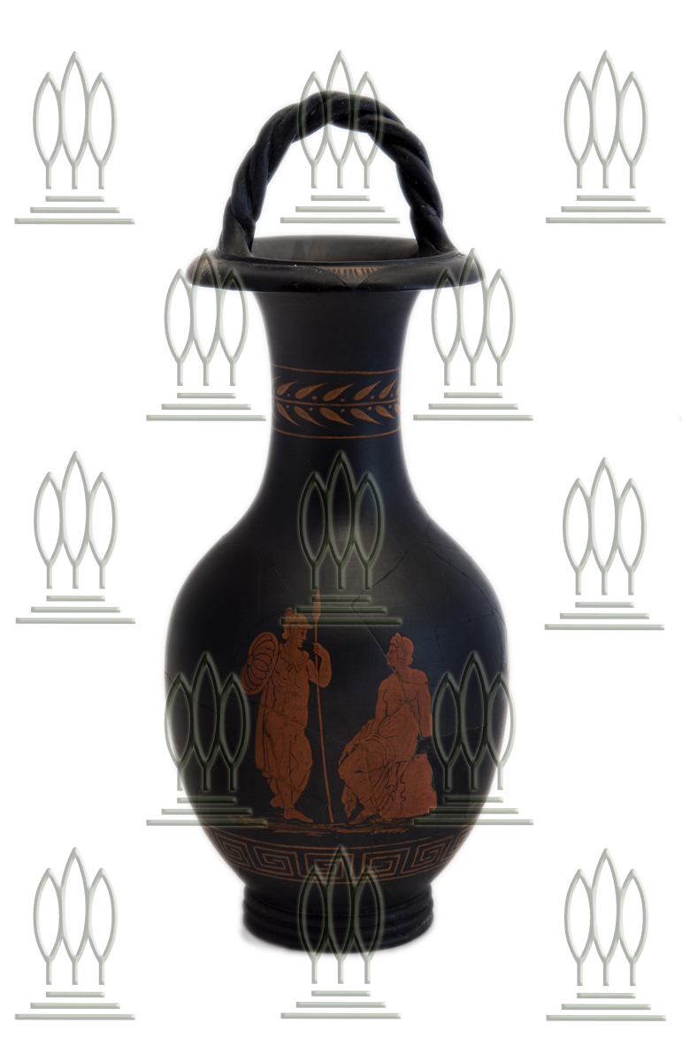 Vase mit gedrehtem Henkel (Kulturstiftung Dessau-Wörlitz CC BY-NC-SA)