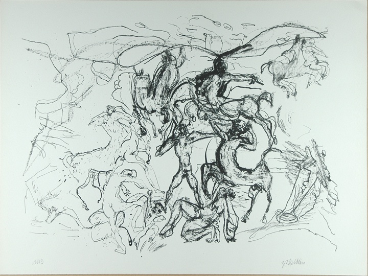 3. Kampf zwischen Lapithen und Centauren (Winckelmann-Museum Stendal CC BY-NC-SA)