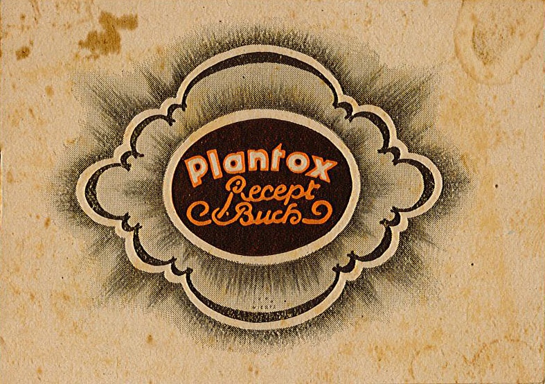 Rezeptheft: Plantox Recept Buch (Museum Wolmirstedt RR-F)