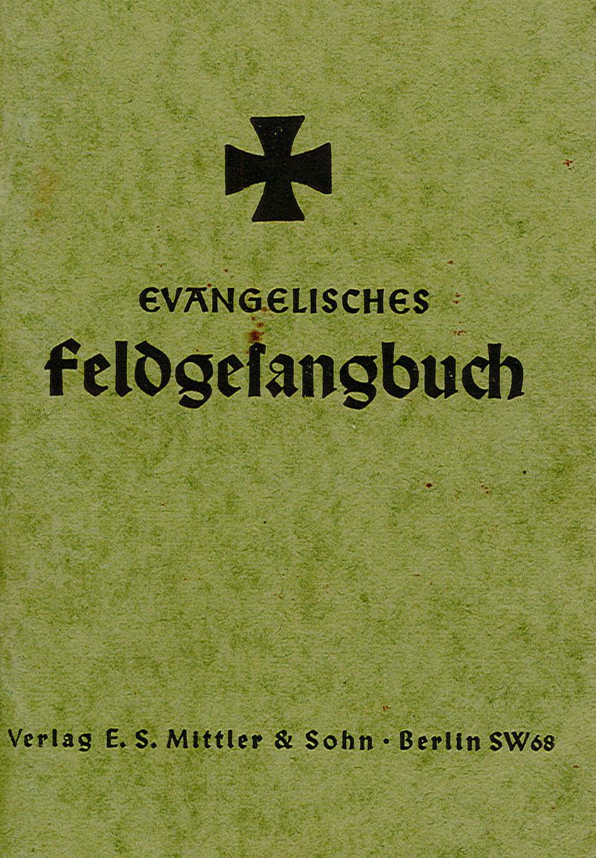 Evangelisches Feldgesangsbuch (Museum Wolmirstedt RR-F)
