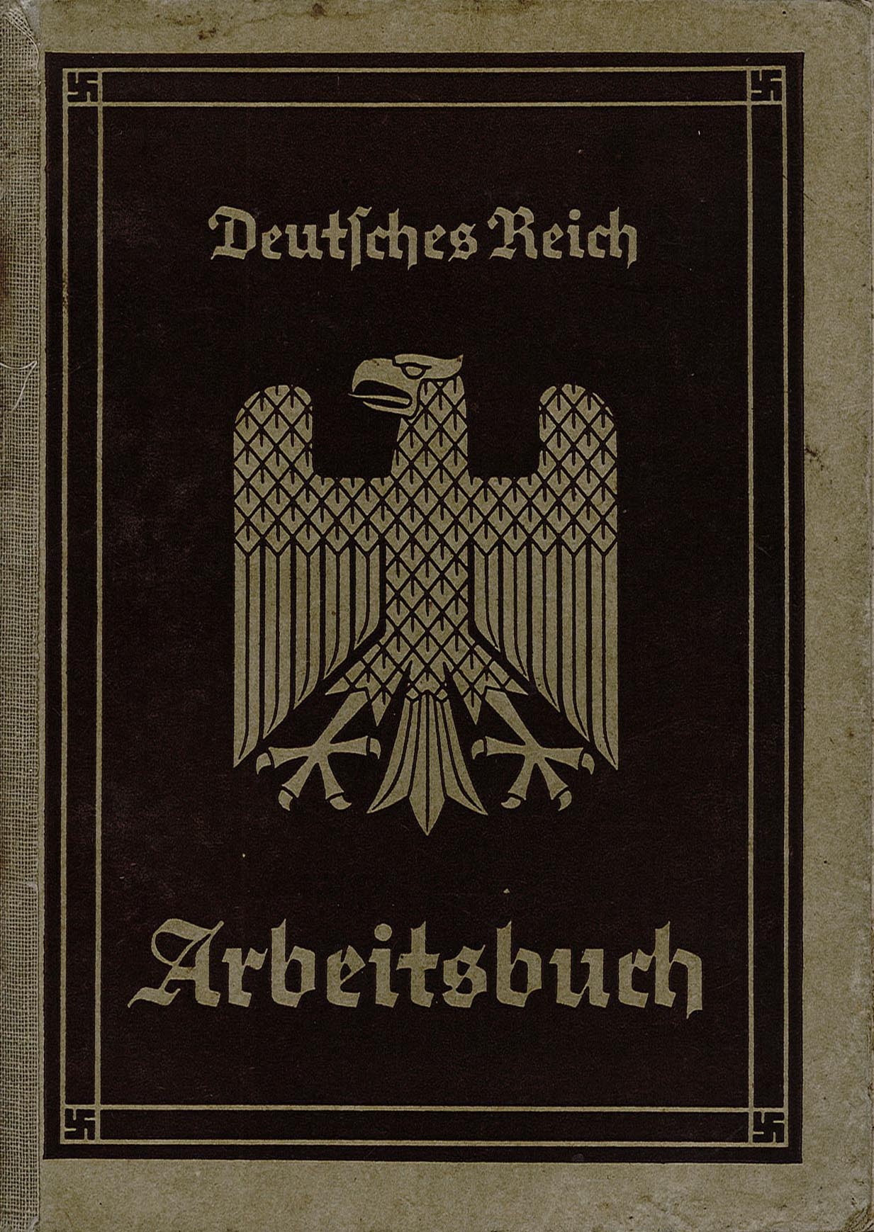 Arbeitsbuch von Albert Wöhlbier (Museum Wolmirstedt RR-F)