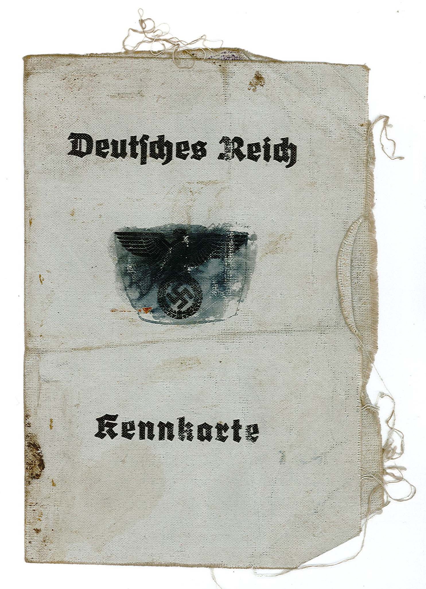 Kennkarte des Deutschen Reiches für Anna Sommermeier (Museum Wolmirstedt RR-F)