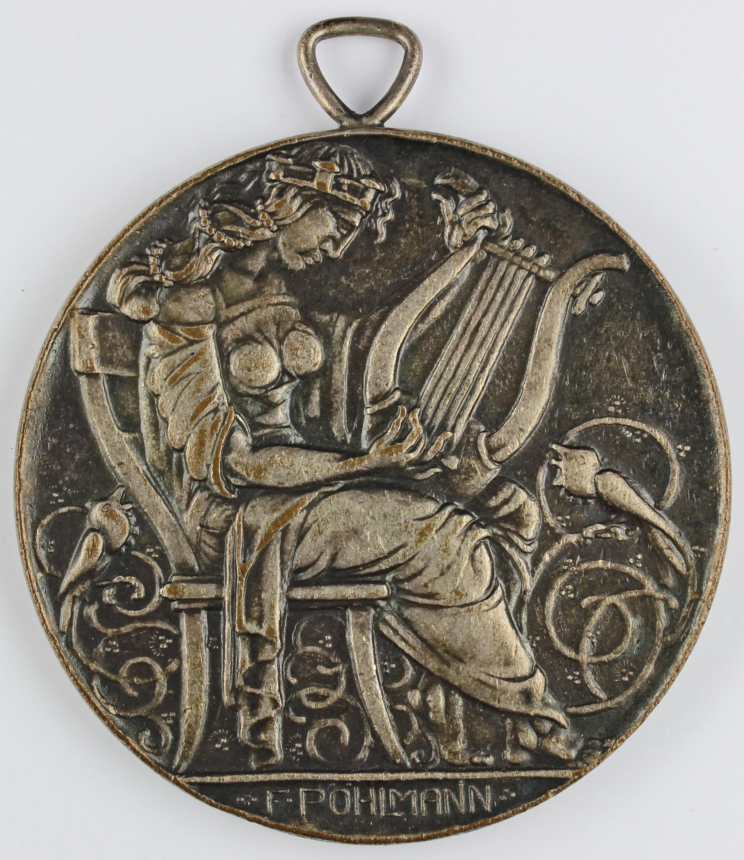 Medaille, 8. Deutsches Sängerfest (Museum Wolmirstedt RR-F)