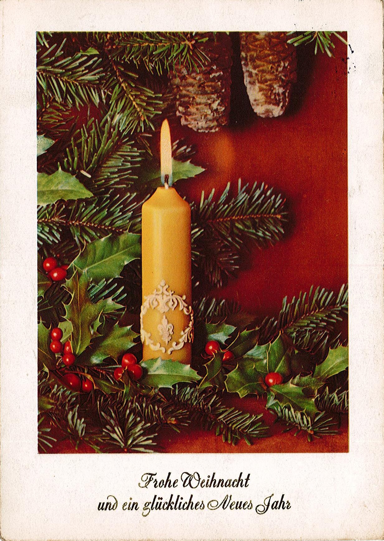 Weihnachtskarte an Otto Drebenstedt, Irxleben, 22. Dezember 1960 (Museum Wolmirstedt RR-F)