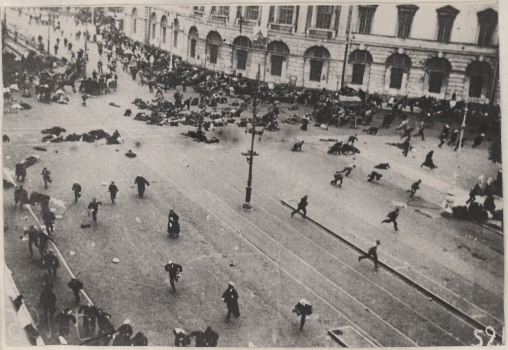 Petrograd am 21.7.1917 (Kulturstiftung Sachsen-Anhalt CC BY-NC-SA)