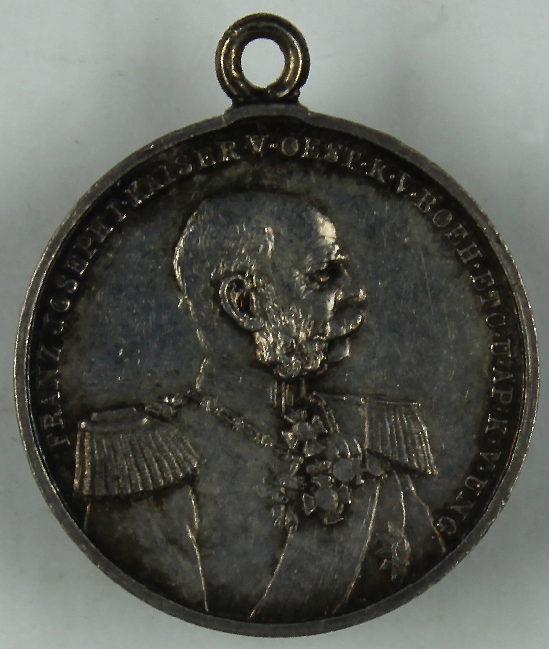 Anhänger für Medaille "Preußens tapferen Kriegern" 1899 (Museum Wolmirstedt RR-F)