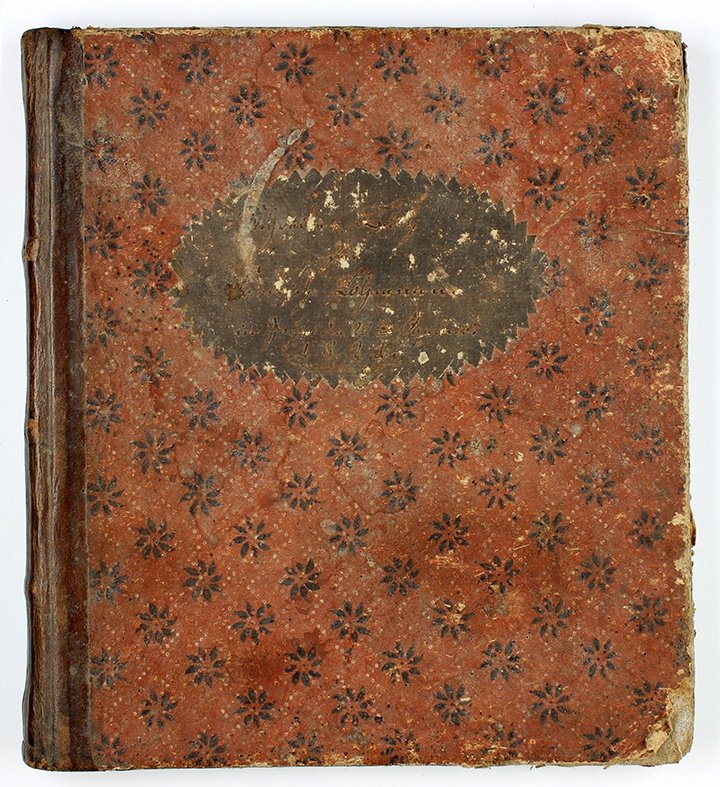 Schreibübungsbuch von Friedrich Lohmann, 1821 (Museum Wolmirstedt RR-F)