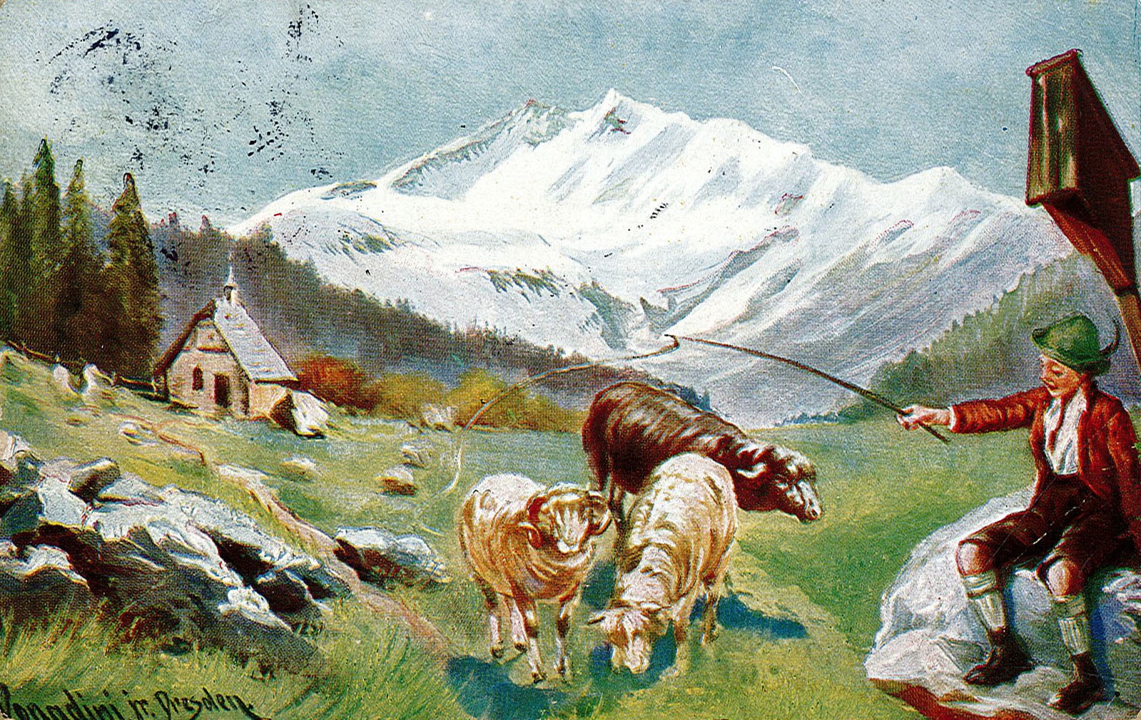 Feldpostkarte von Arthur Wunderlich an Ida Wunderlich, 05.08.1914 (Museum Wolmirstedt RR-F)