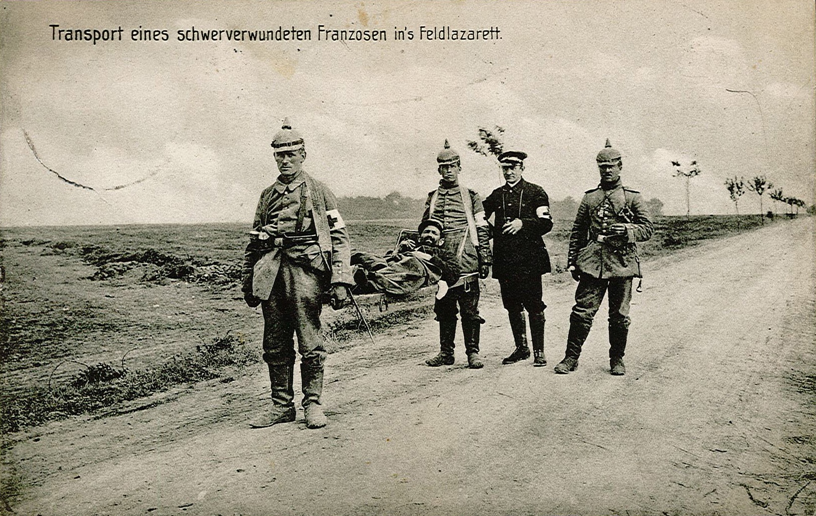 Feldpostkarte von Arthur Wunderlich an Ida Wunderlich, 26. April 1915 (Museum Wolmirstedt RR-F)