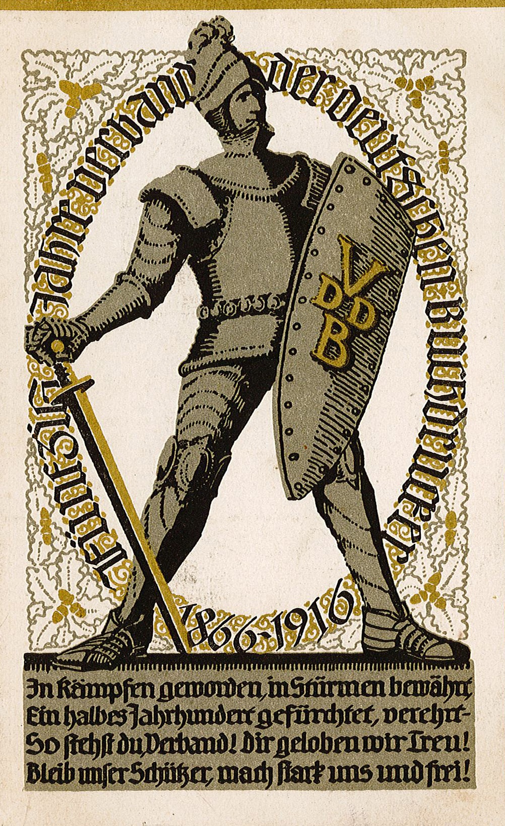 Feldpostkarte von Arthur Wunderlich an Ida Wunderlich, 25. Mai 1916 (Museum Wolmirstedt RR-F)