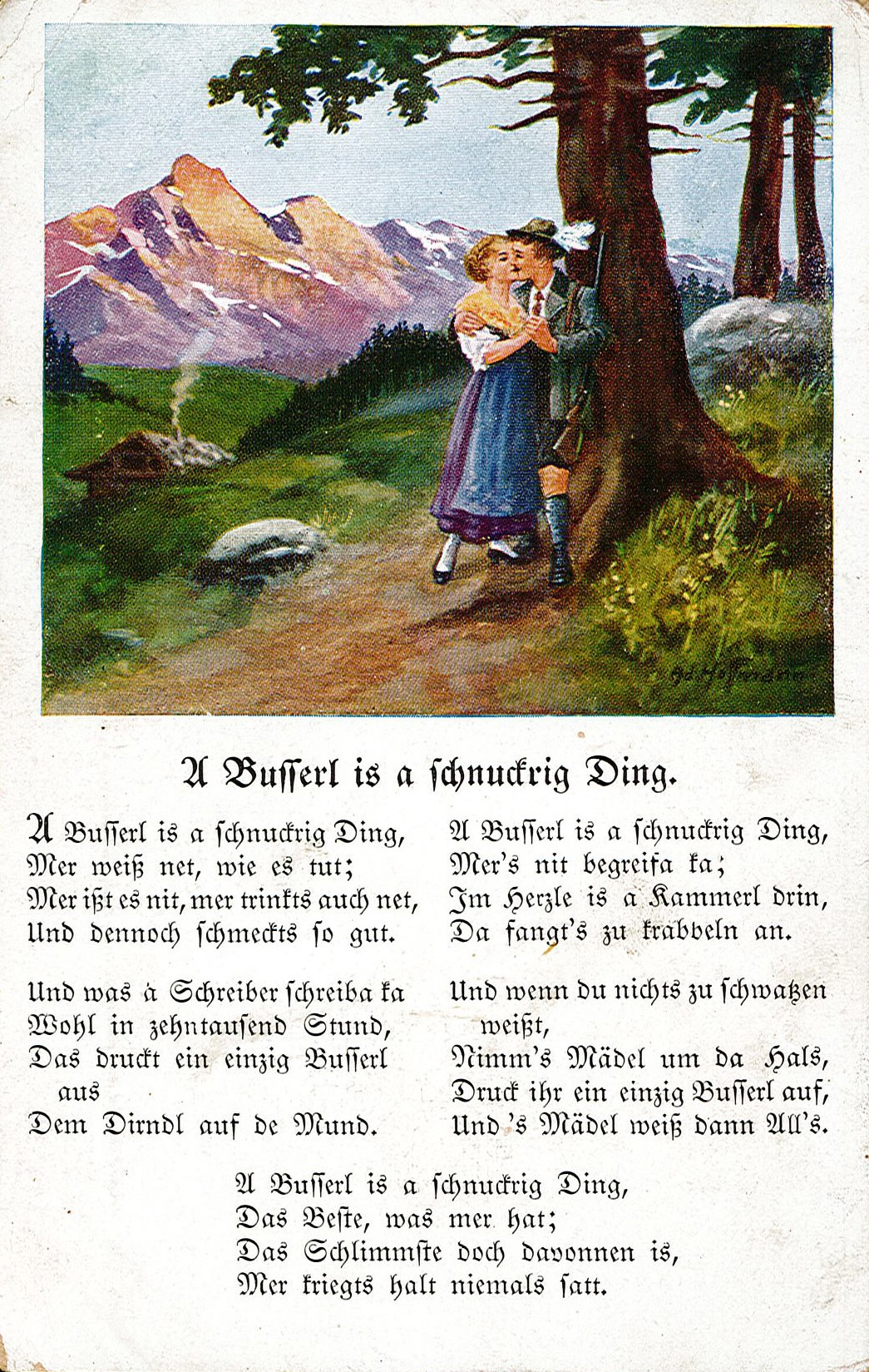 Feldpostkarte von Arthur Wunderlich an Ida Wunderlich, 1. November 1916 (Museum Wolmirstedt RR-F)