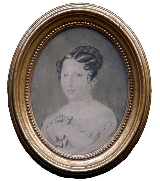 Porträt einer jungen Frau mit Korkenzieherlocken (Winckelmann-Museum Stendal CC BY-NC-SA)
