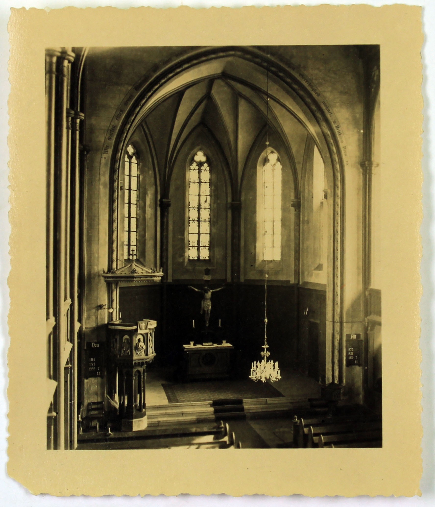 Chorraum Stadtkirche St. Katharinen zu Wolmirstedt (Museum Wolmirstedt RR-F)