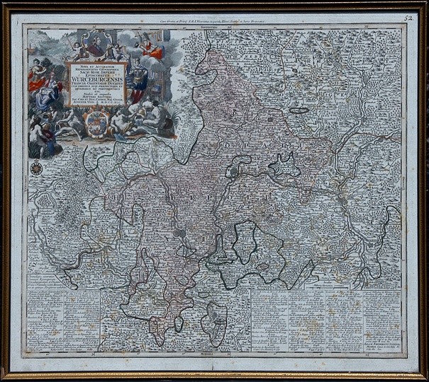 Karte der Insel Rügen (Winckelmann-Museum Stendal CC BY-NC-SA)