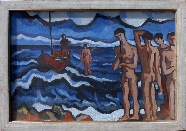 Jünglinge am Meer (Winckelmann-Museum Stendal CC BY-NC-SA)