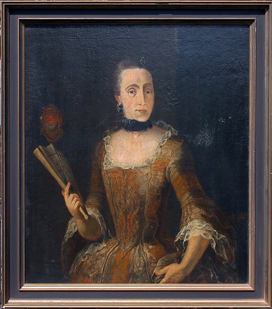 Bildnis einer Frau mit Fächer (Winckelmann-Museum Stendal CC BY-NC-SA)