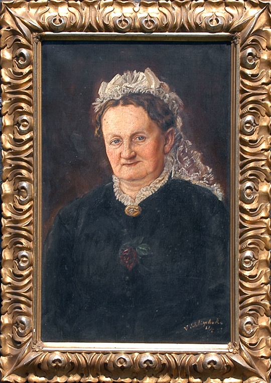 Bildnis einer älteren Frau mit weißem Schleier (Winckelmann-Museum Stendal CC BY-NC-SA)