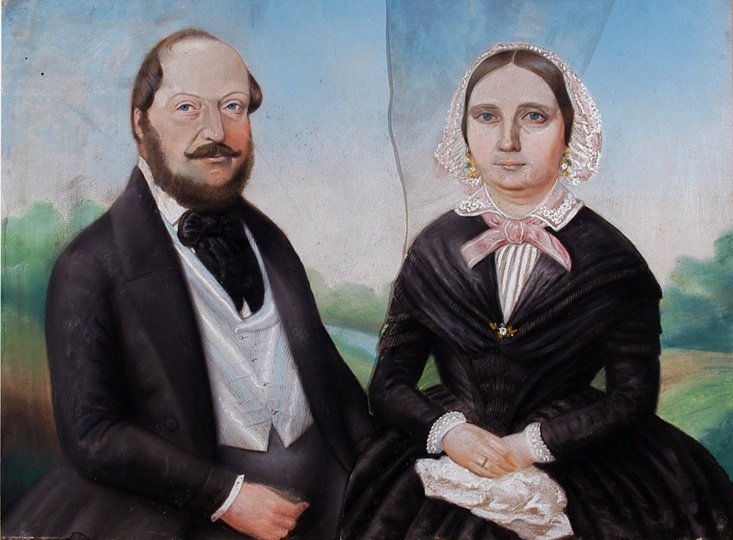 Bildnis - Herr und Frau von Kahlden (Winckelmann-Museum Stendal CC BY-NC-SA)