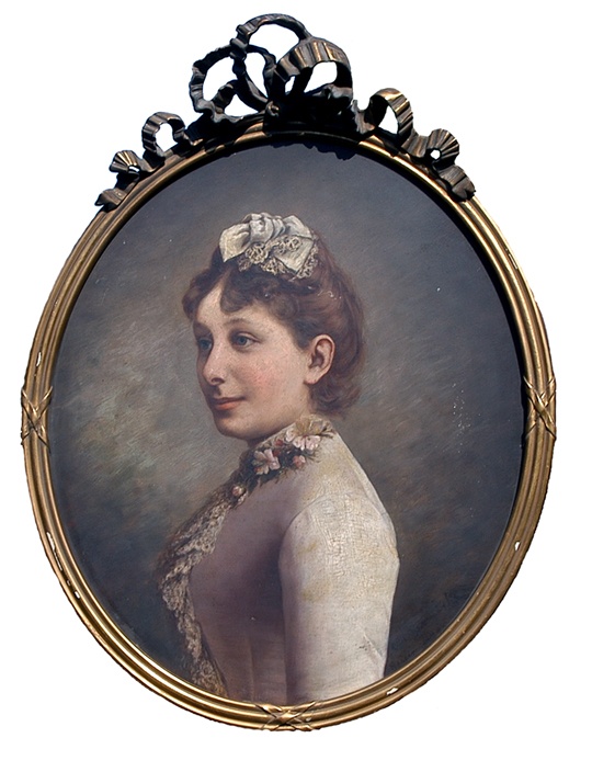 Bildnis einer jungen Frau mit heller Bluse (Winckelmann-Museum Stendal CC BY-NC-SA)
