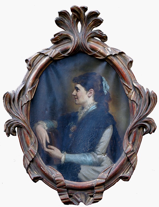 Bildnis einer jungen Frau mit blauer Schleife im Haar (Winckelmann-Museum Stendal CC BY-NC-SA)