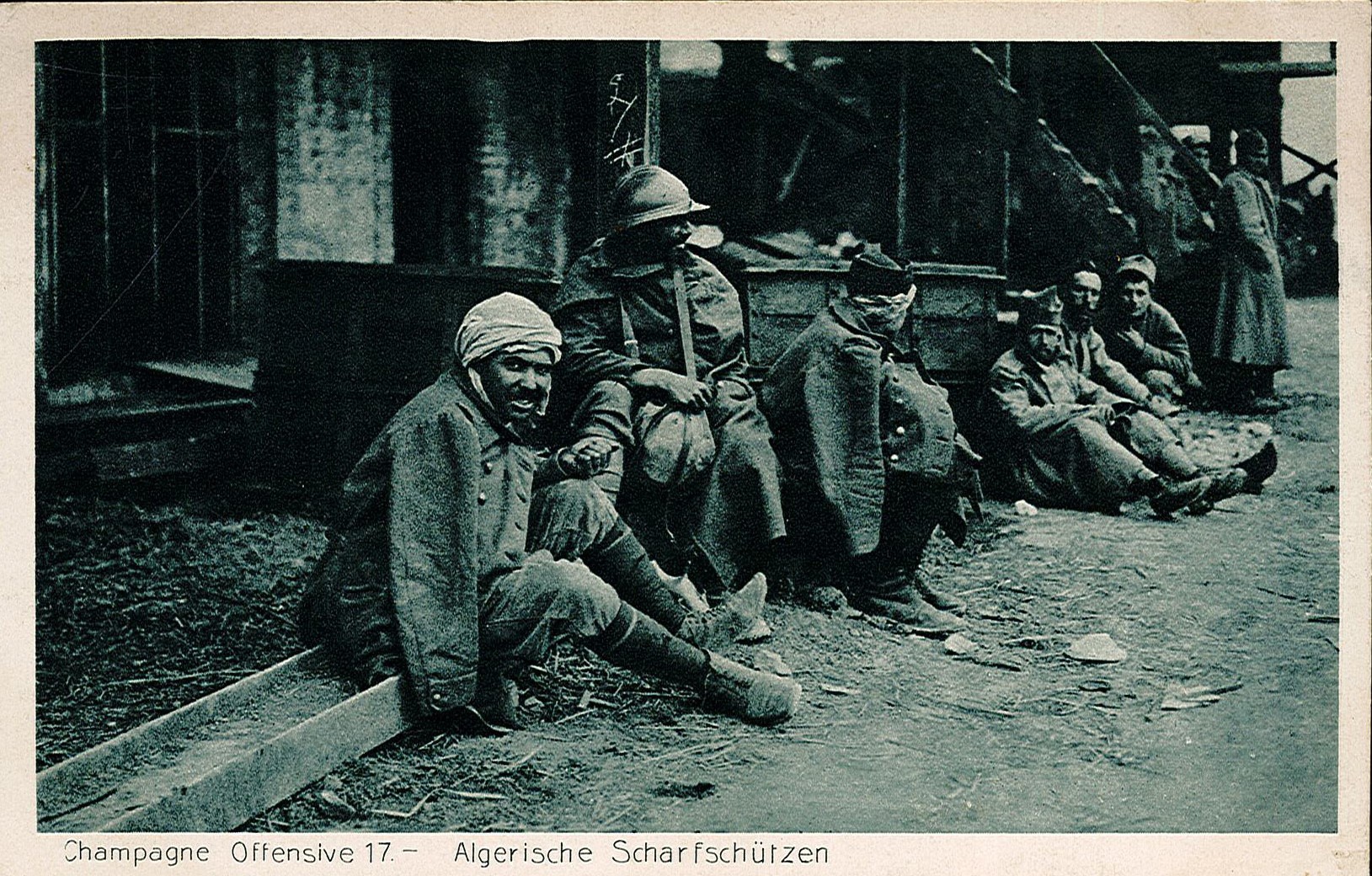 Feldpostkarte von Arthur Wunderlich an Ida Wunderlich, 6. November 1917 (Museum Wolmirstedt RR-F)