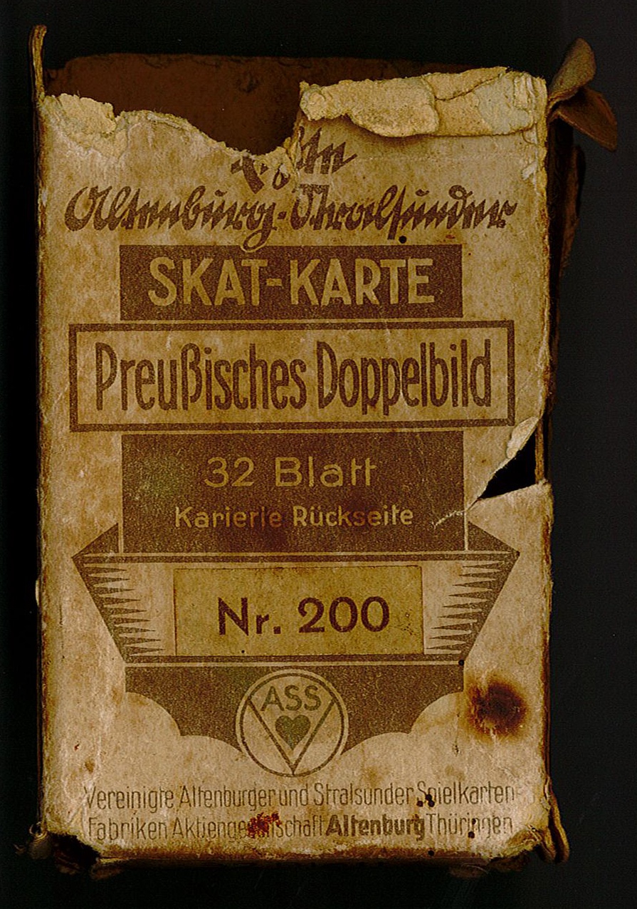 Skatspiel, Preußisches Doppelbild (Museum Wolmirstedt RR-F)
