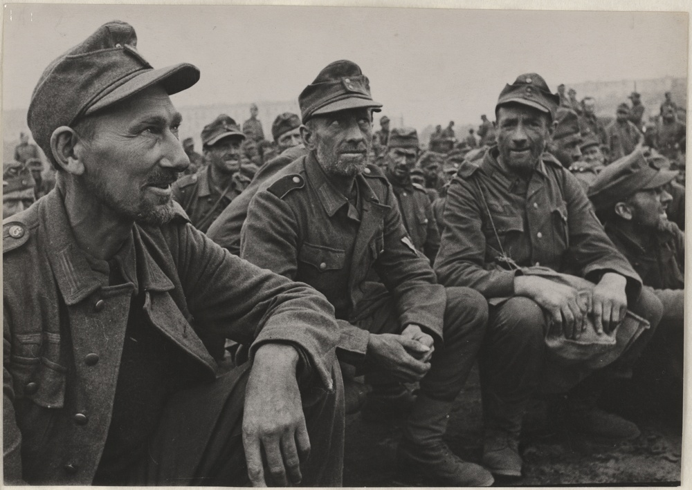 Gefangene faschistische Soldaten in Moskau (Kulturstiftung Sachsen-Anhalt CC BY-NC-SA)