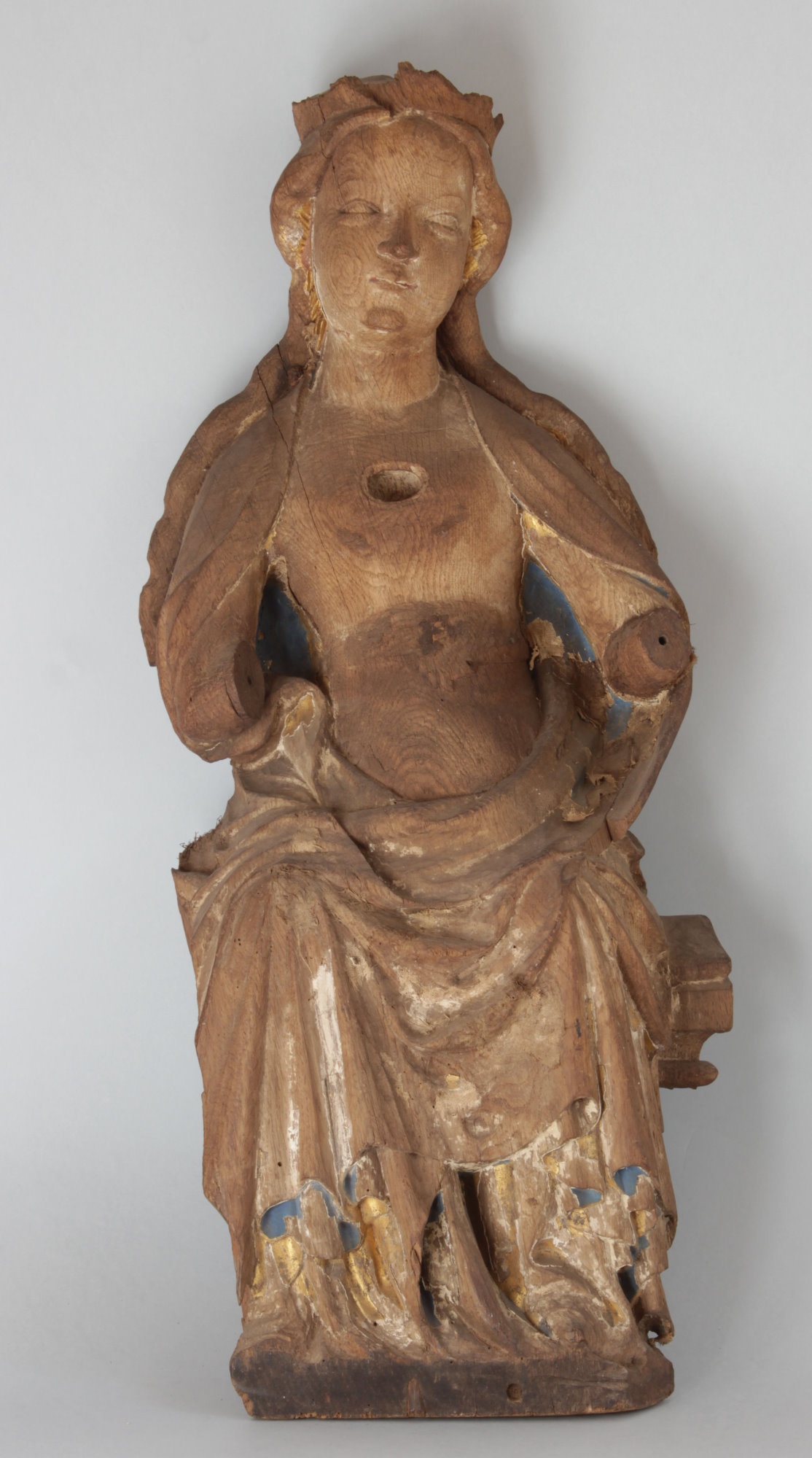 Thronende Madonna aus Tylsen (Johann-Friedrich-Danneil-Museum Salzwedel CC BY-NC-SA)