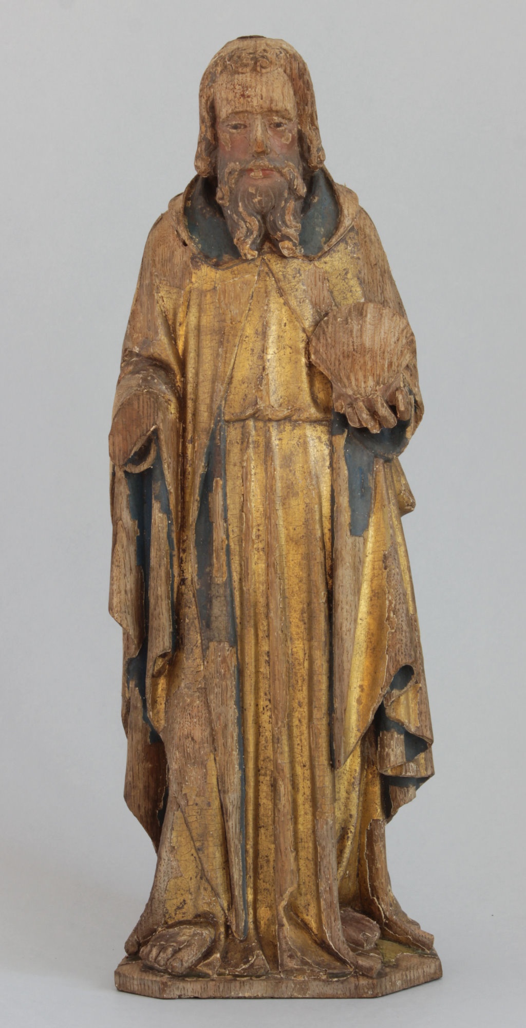 Jakobus der Ältere aus dem Apostelzyklus der Marienkirche Salzwedel (Johann-Friedrich-Danneil-Museum Salzwedel CC BY-NC-SA)