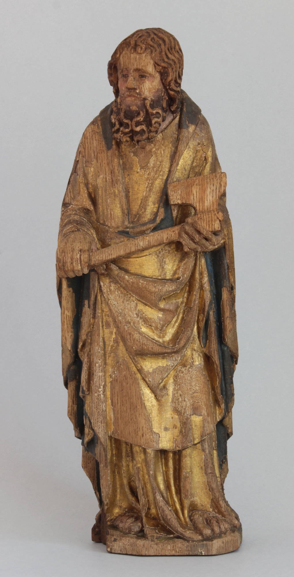Apostel mit Beil aus dem Apostelzyklus der Marienkirche Salzwedel (Johann-Friedrich-Danneil-Museum Salzwedel CC BY-NC-SA)