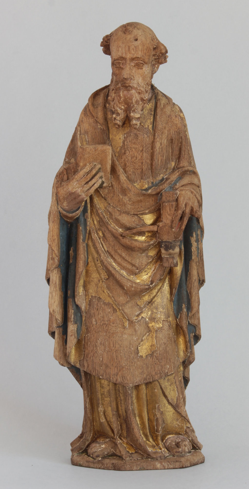 Apostel Paulus aus dem Apostelzyklus der Marienkirche Salzwedel (Johann-Friedrich-Danneil-Museum Salzwedel CC BY-NC-SA)