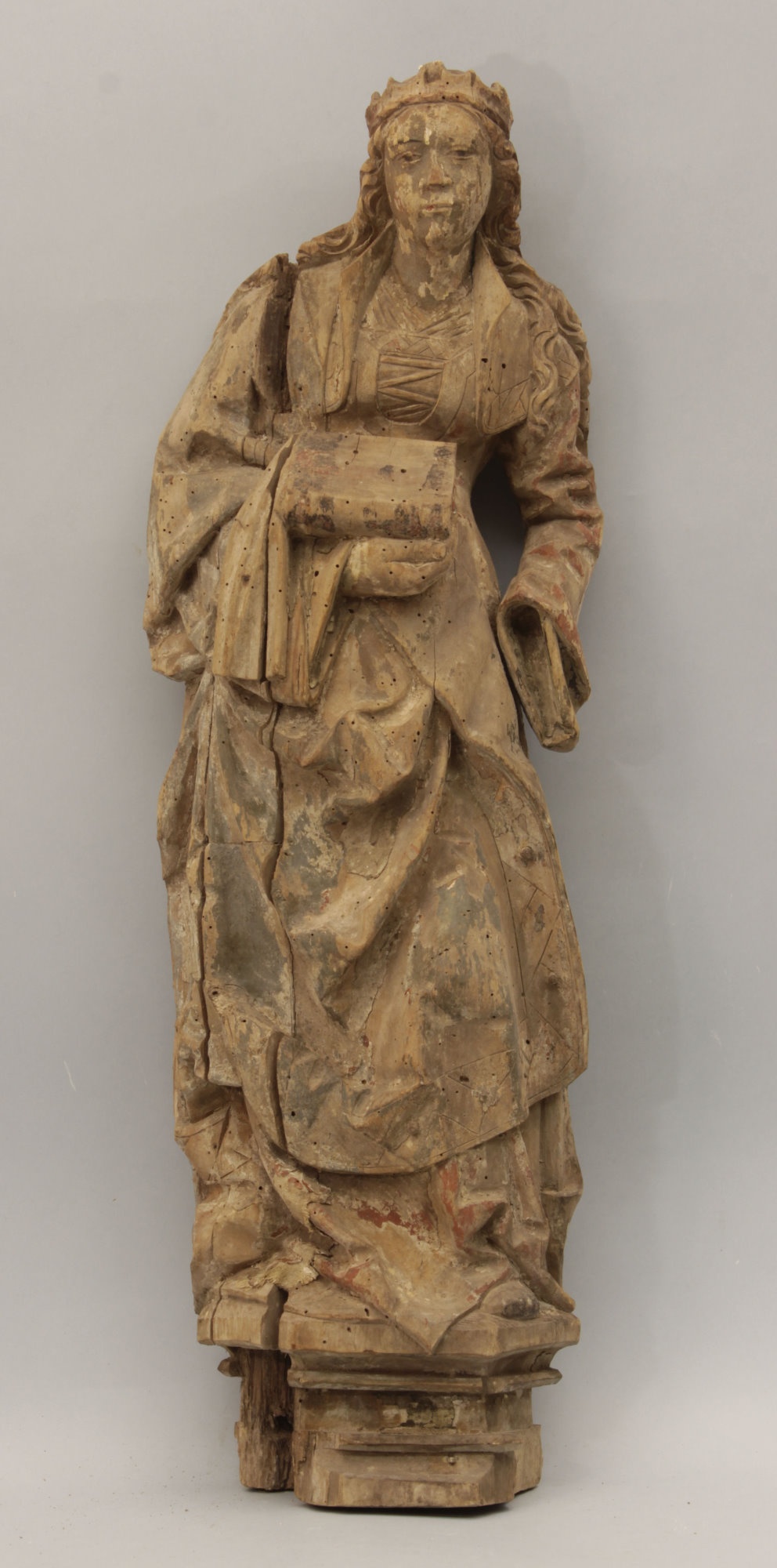 Weibliche Heilige aus Königstedt (Johann-Friedrich-Danneil-Museum Salzwedel CC BY-NC-SA)